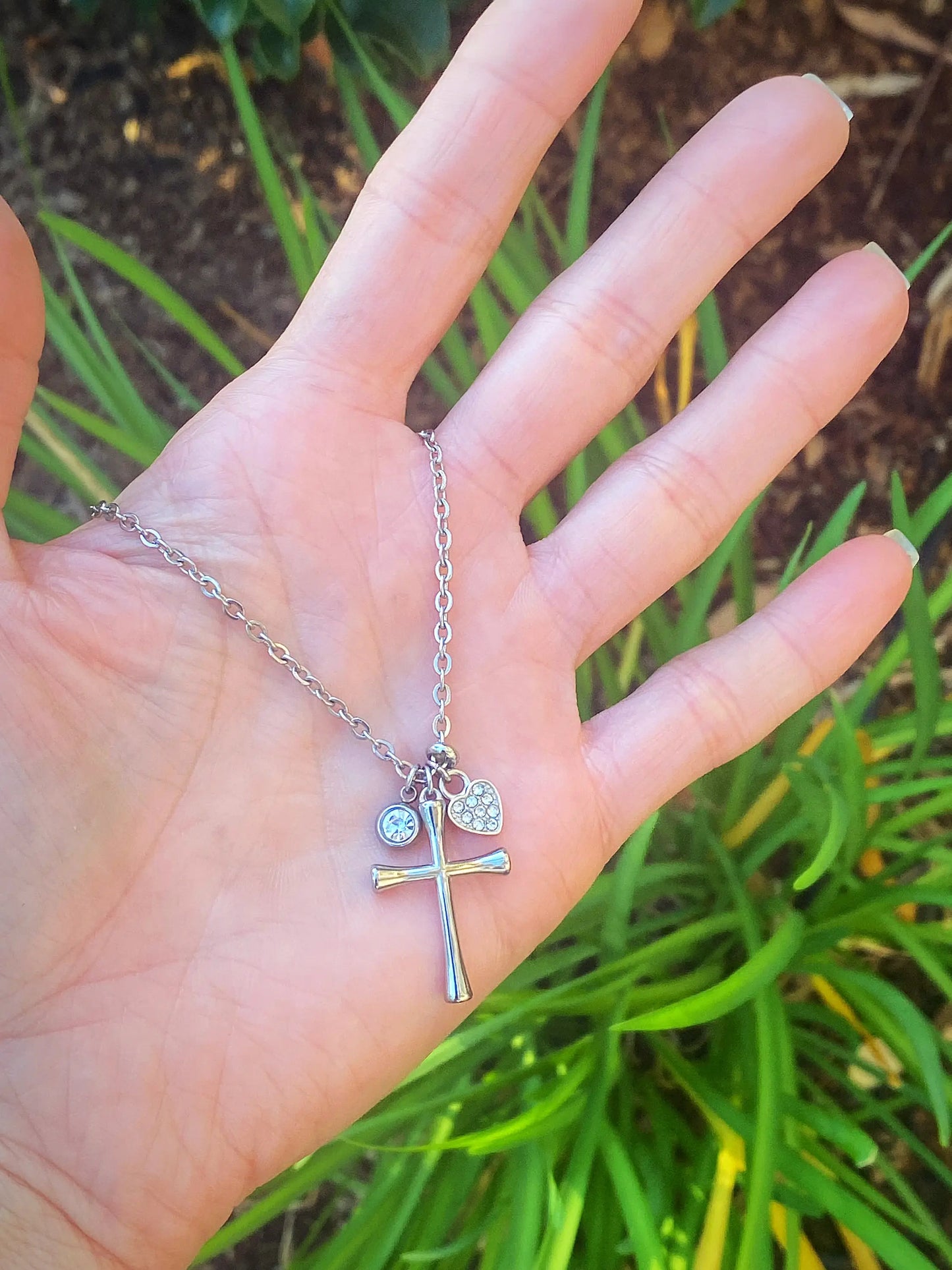 Evermore Cross Necklace
