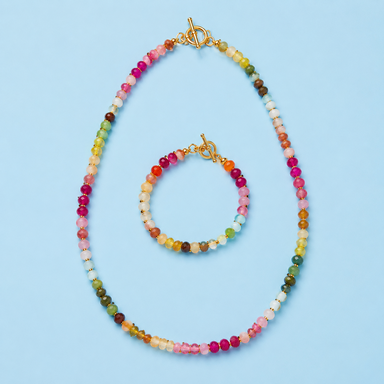 Iris Gemstone Bracelet