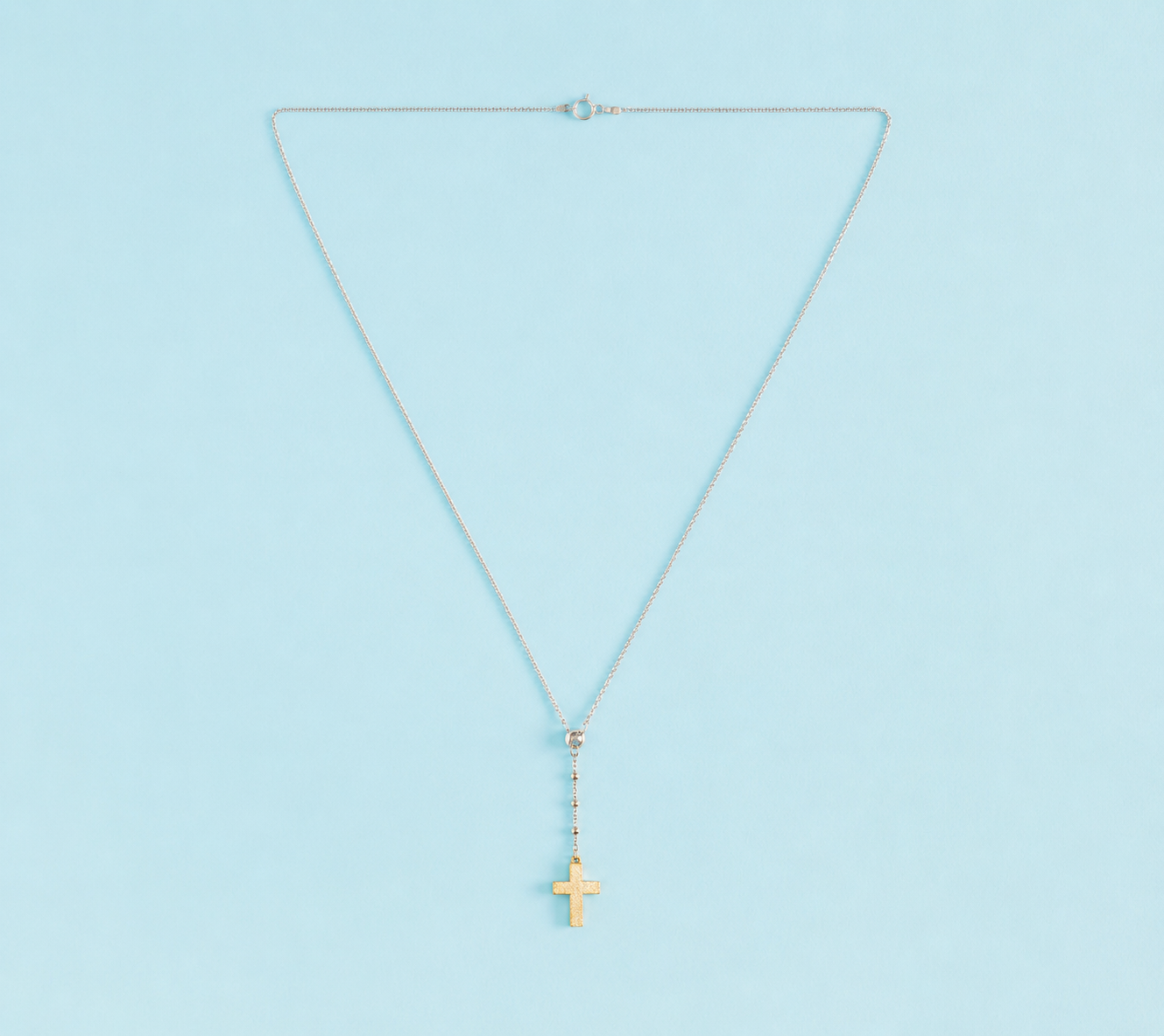 The Faith Lariat Cross Necklace ✨