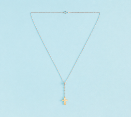 The Faith Lariat Cross Necklace ✨