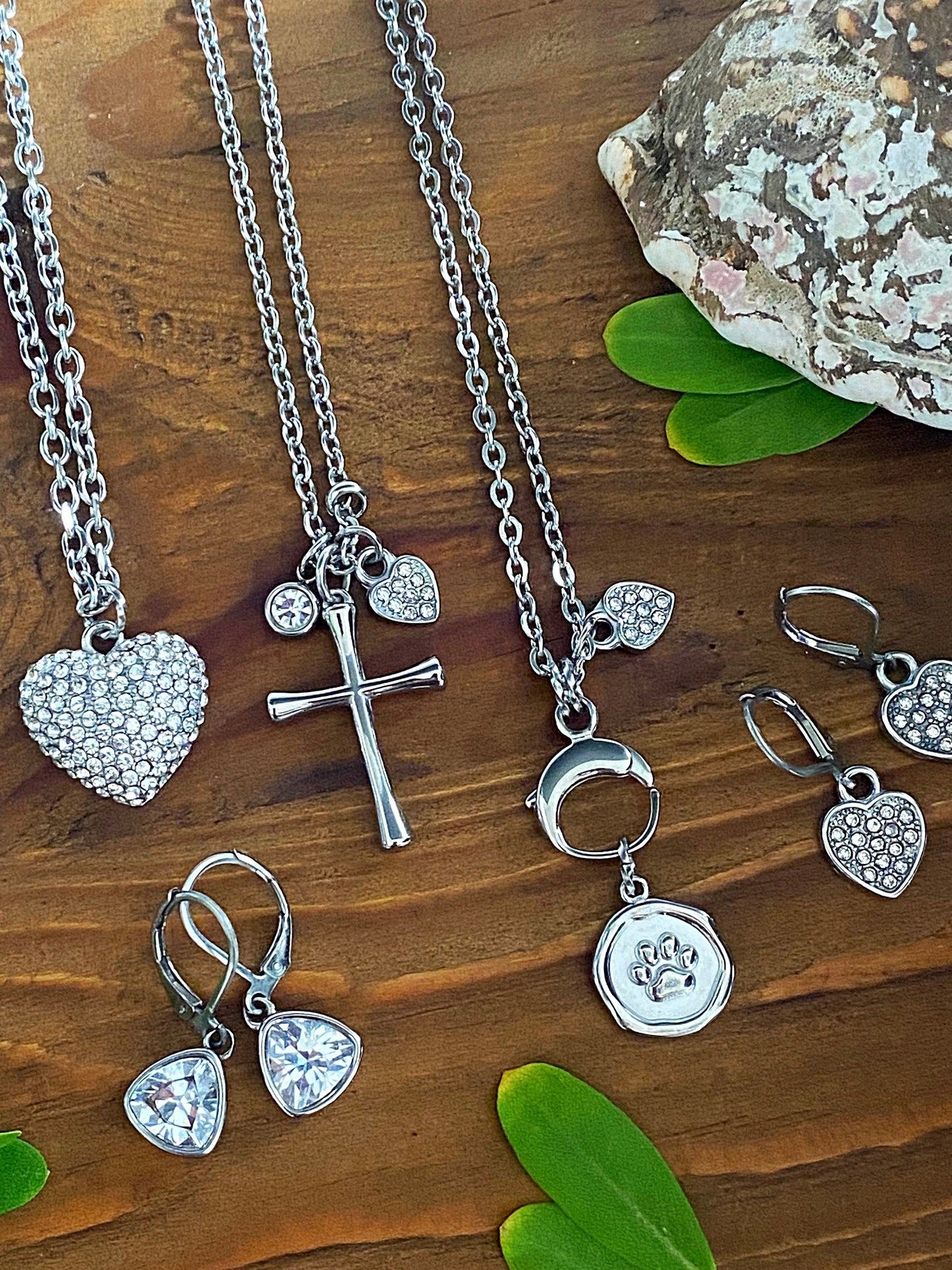 Evermore Cross Necklace