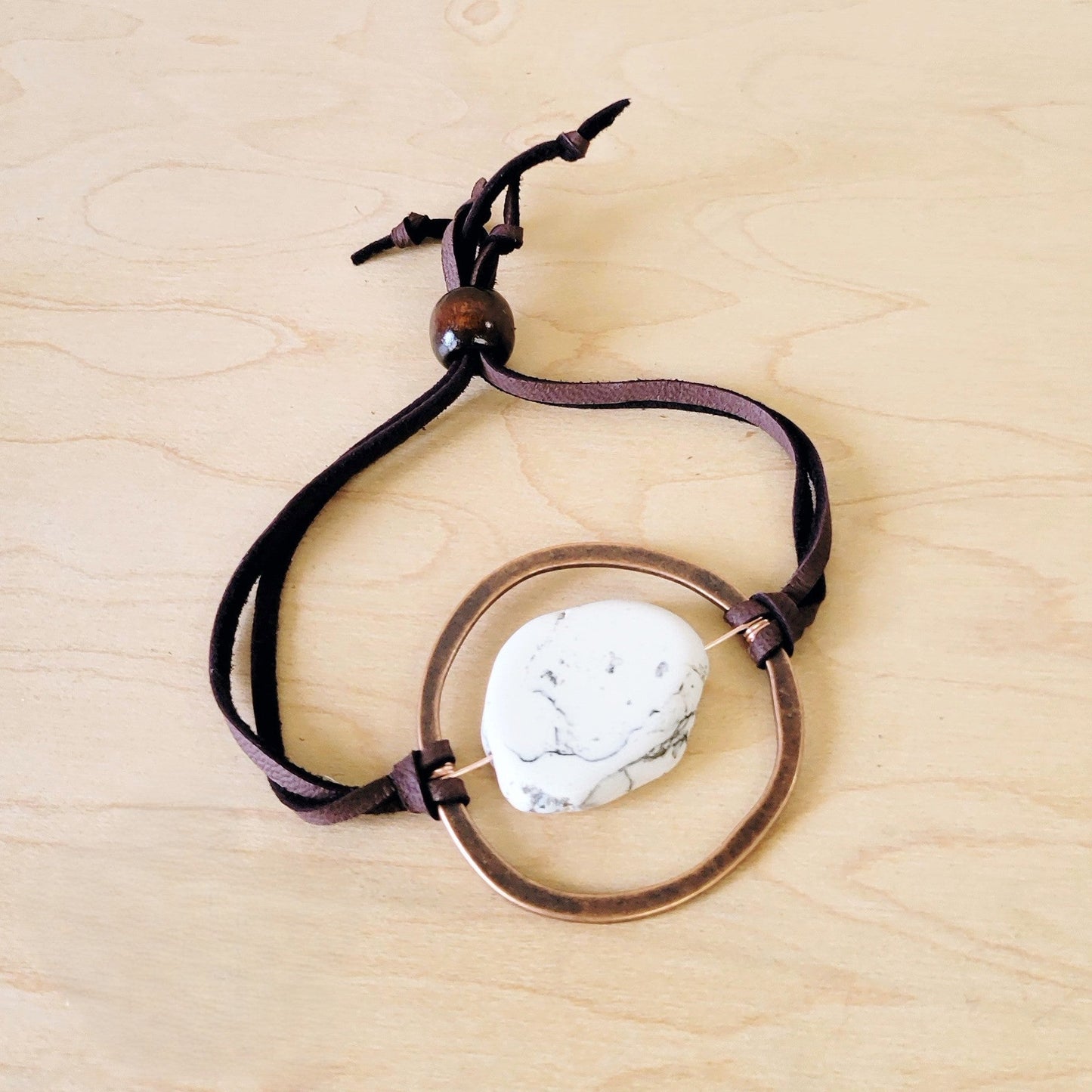 The Willow Howlite Bracelet