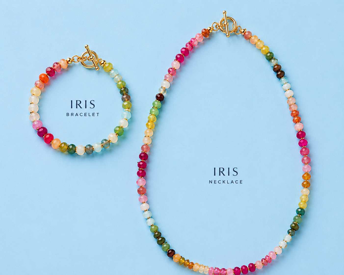 Iris Gemstone Bracelet