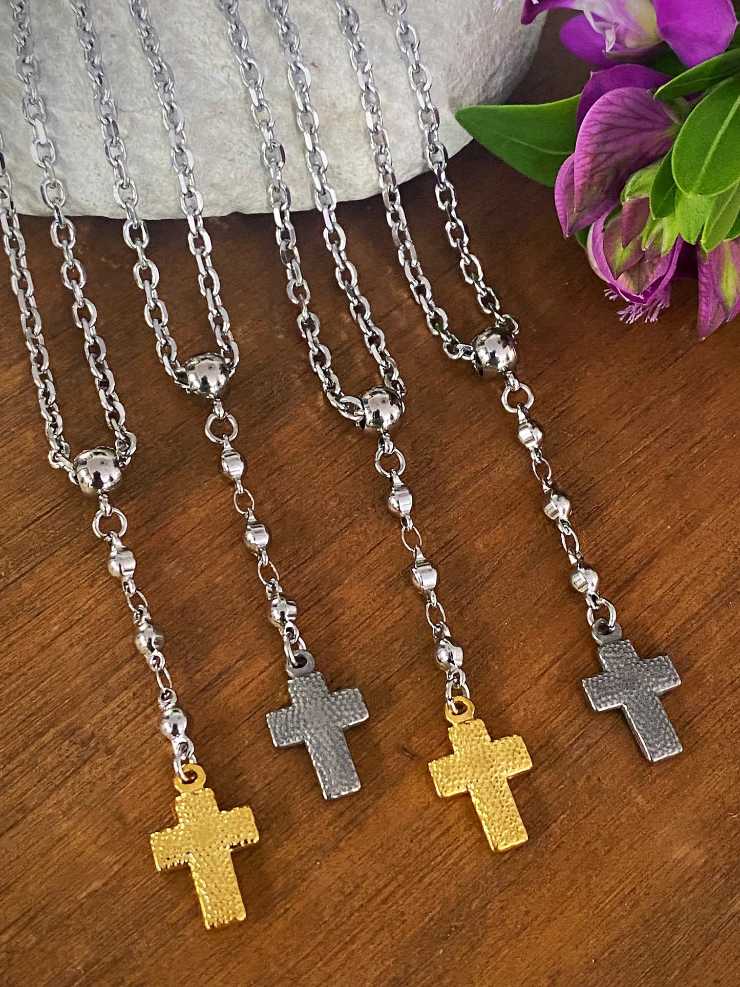 The Faith Lariat Cross Necklace ✨