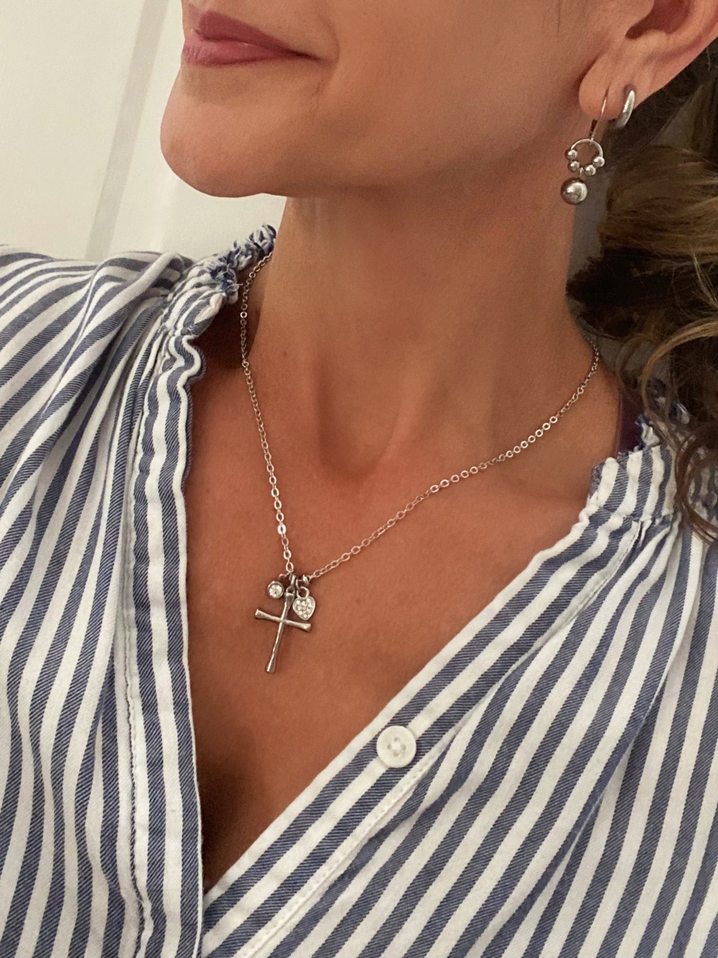 Evermore Cross Necklace