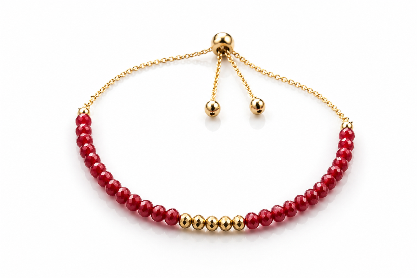 The Madison Ruby Stacking Bracelet