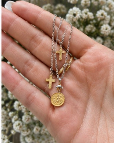 The Faith Lariat Cross Necklace ✨