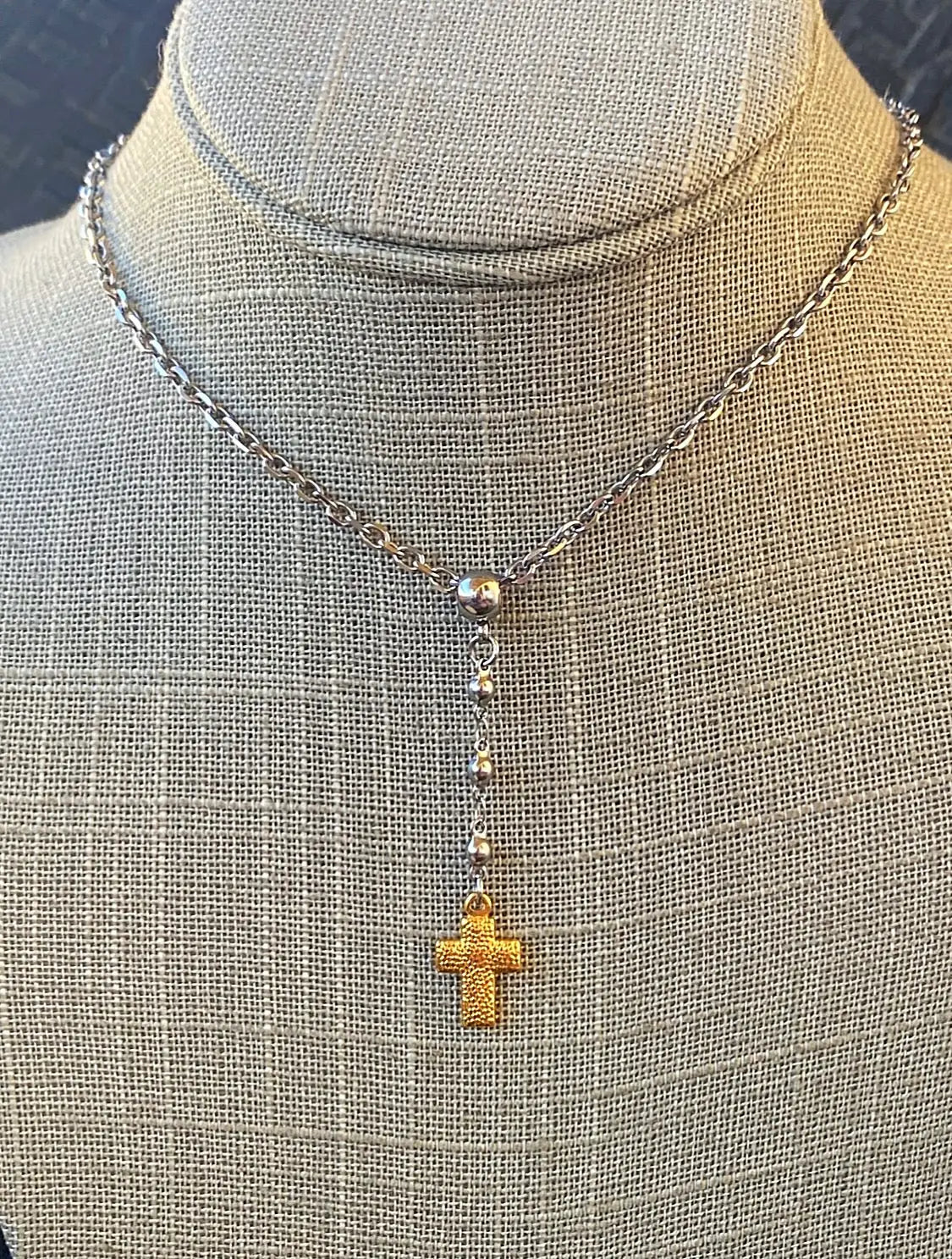 The Faith Lariat Cross Necklace ✨