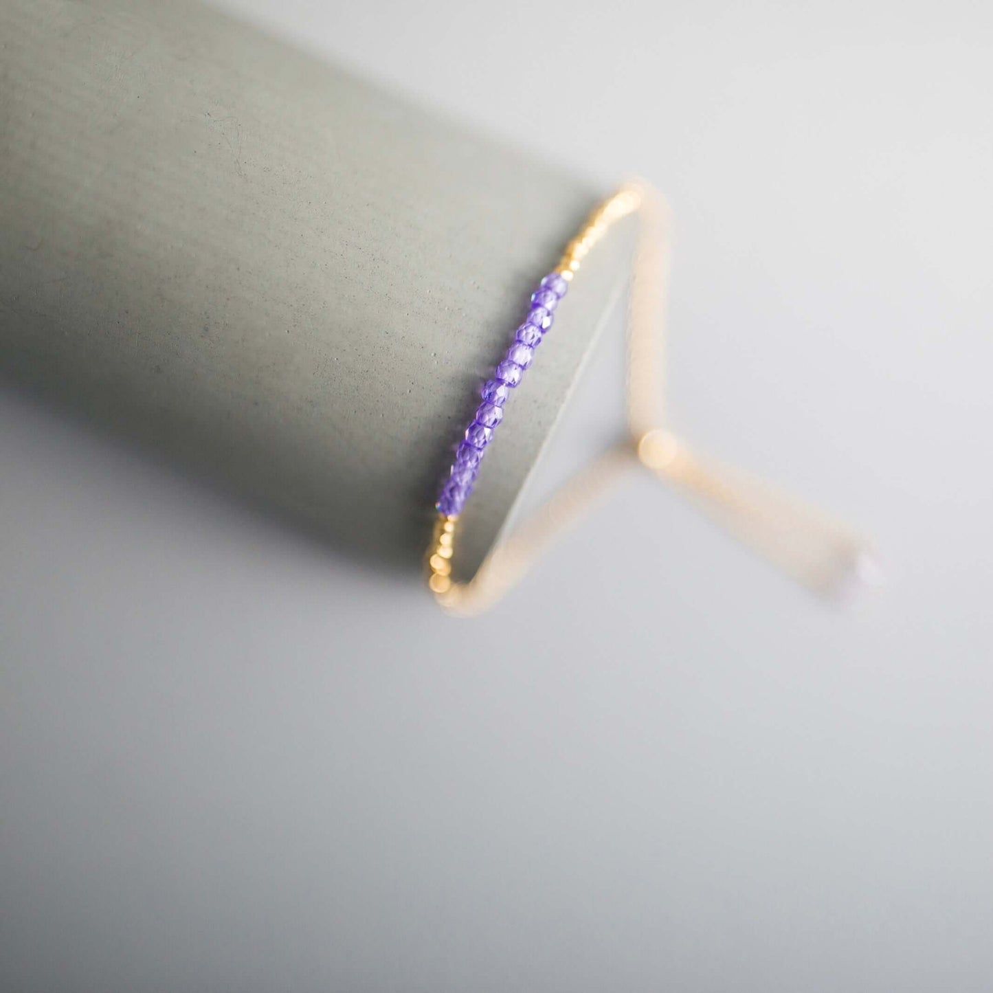 The Drew Gemstone Stacking Bracelet