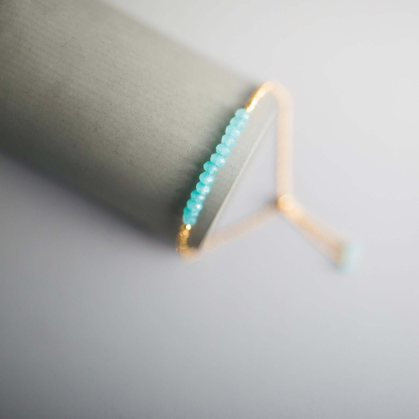 The Drew Gemstone Stacking Bracelet